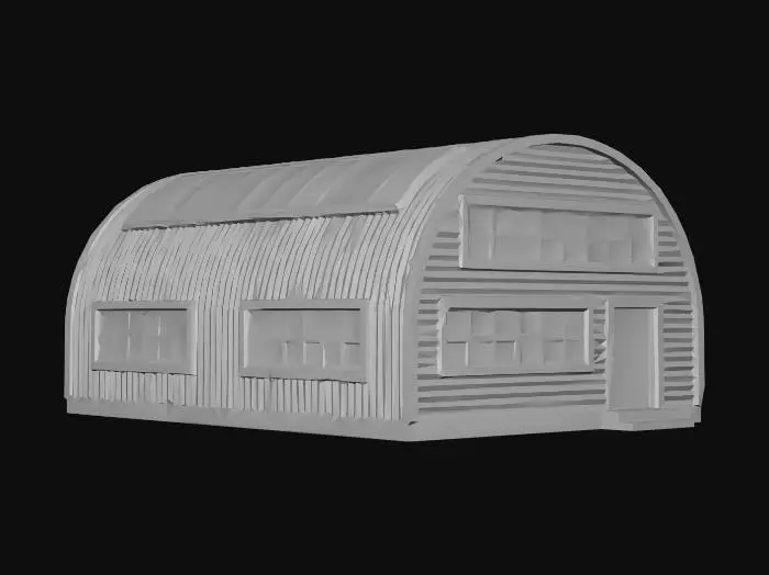 3D model for Desert Quonset Dwelling