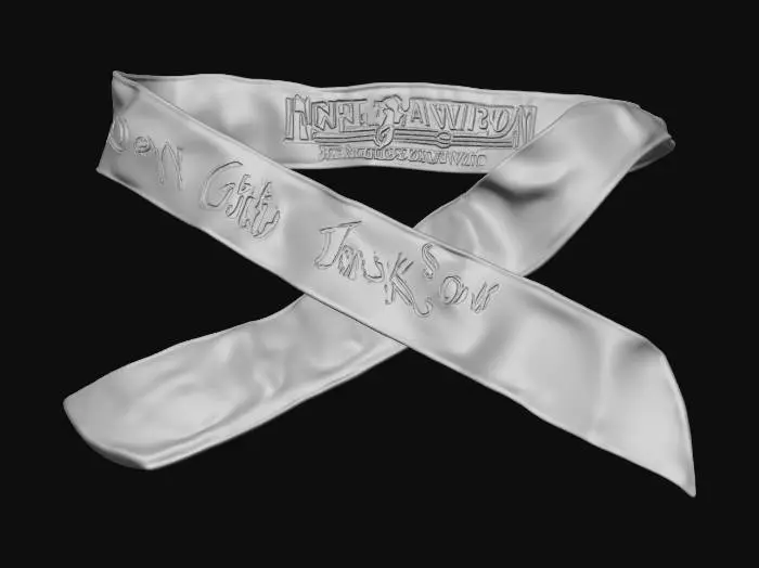 3D model for Harley-Davidson Inscribed Scarf