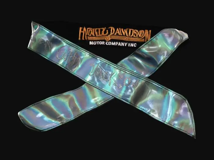 3D model for Harley-Davidson Inscribed Scarf