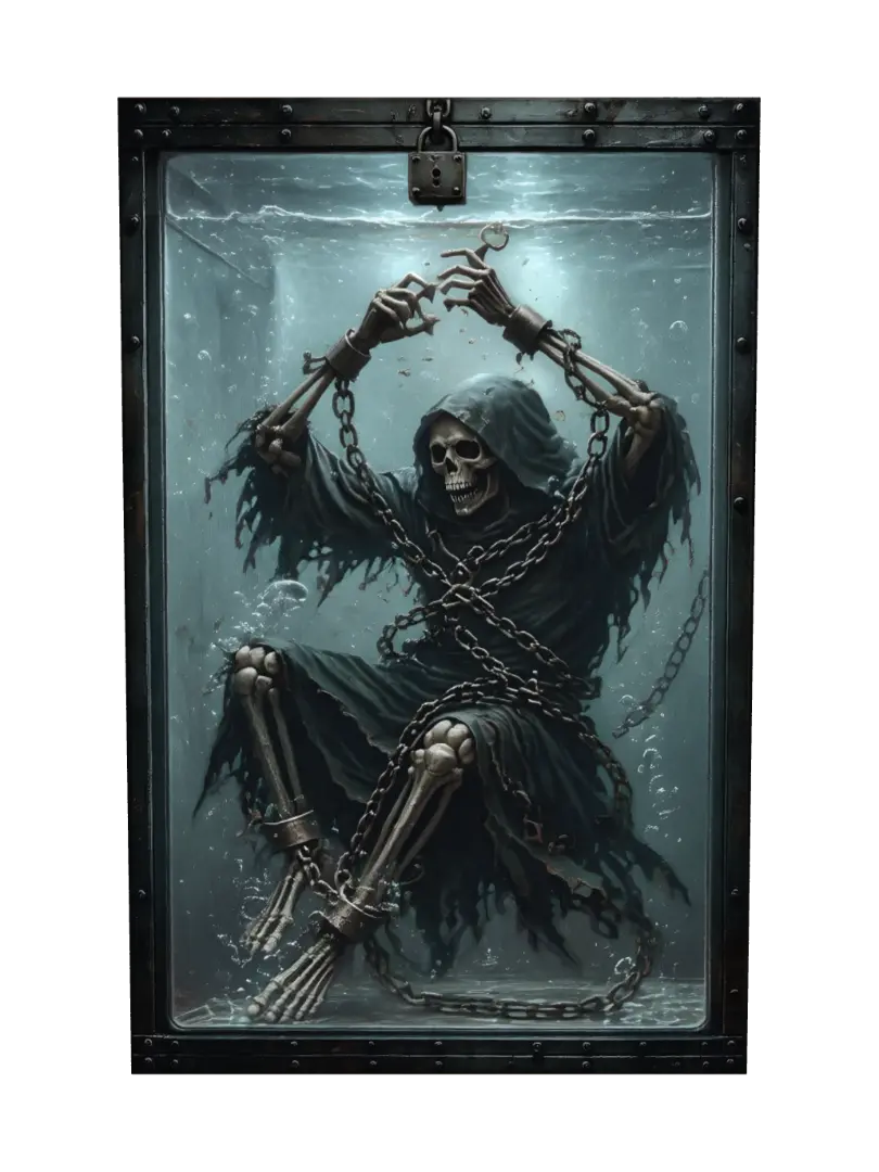 "Reapers Key" - Evolution 3D model, vytvořený pomocí AI