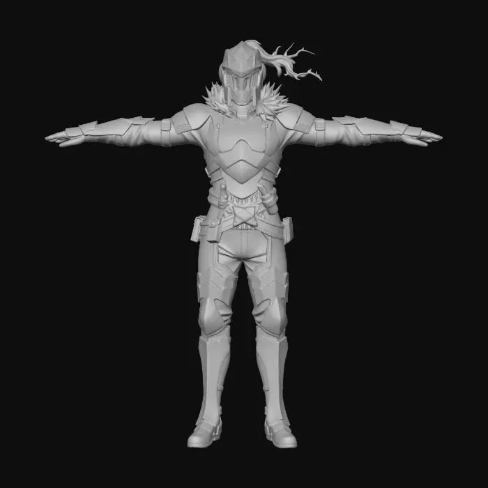 3D model for Goblin Slayer (ゴブリンスレイヤー, Goburin Sureiyā)
