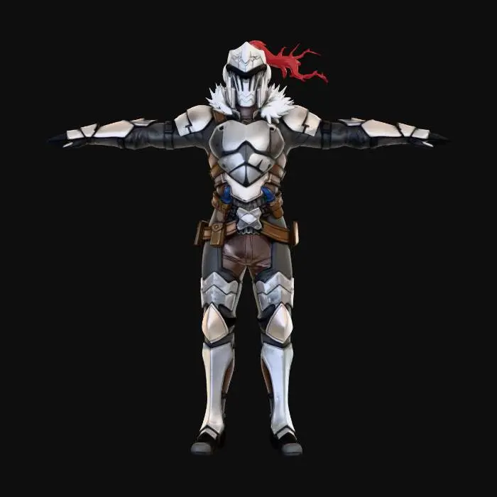 3D model for Goblin Slayer (ゴブリンスレイヤー, Goburin Sureiyā)