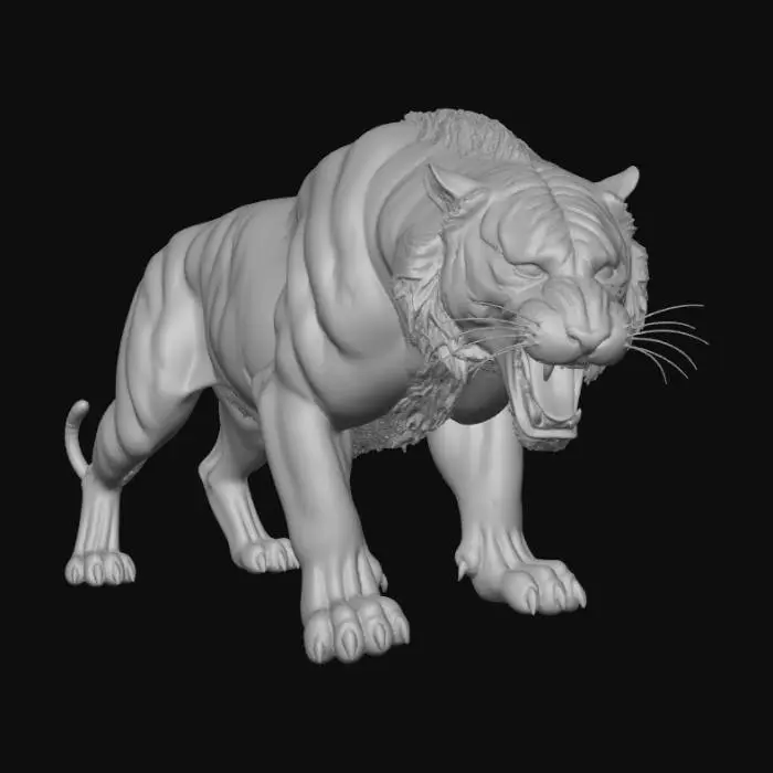3D model for Auric Tiger
