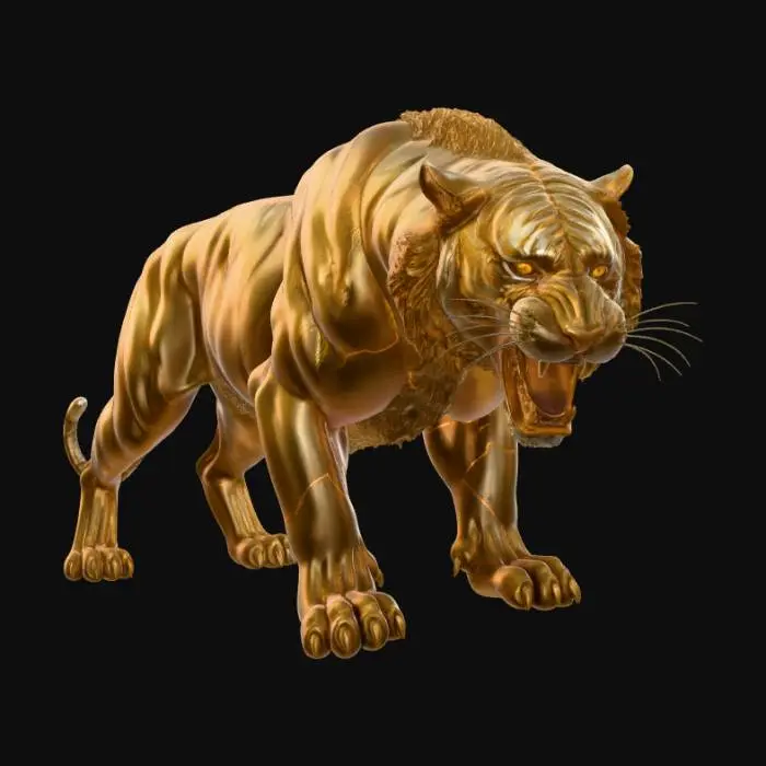 3D model for Auric Tiger