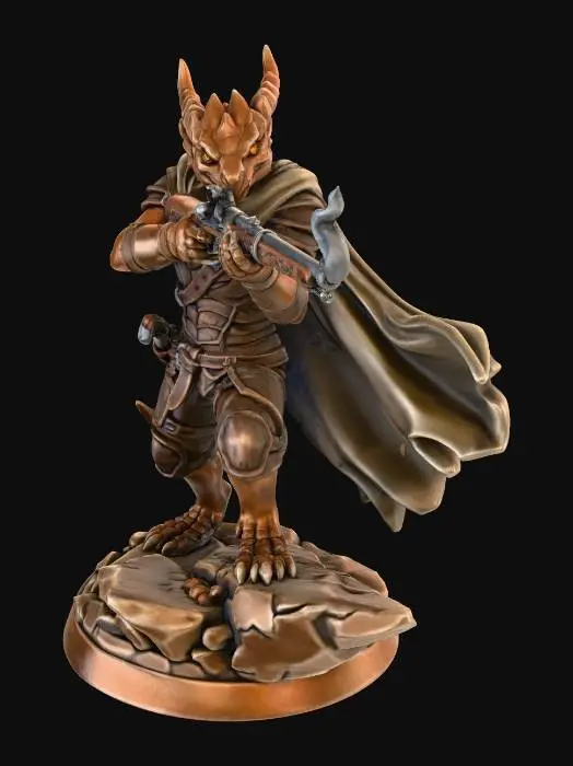 3D model for Bronze Drake Sharpshooter