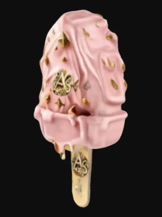 3D model for Pink Fantasy Delight