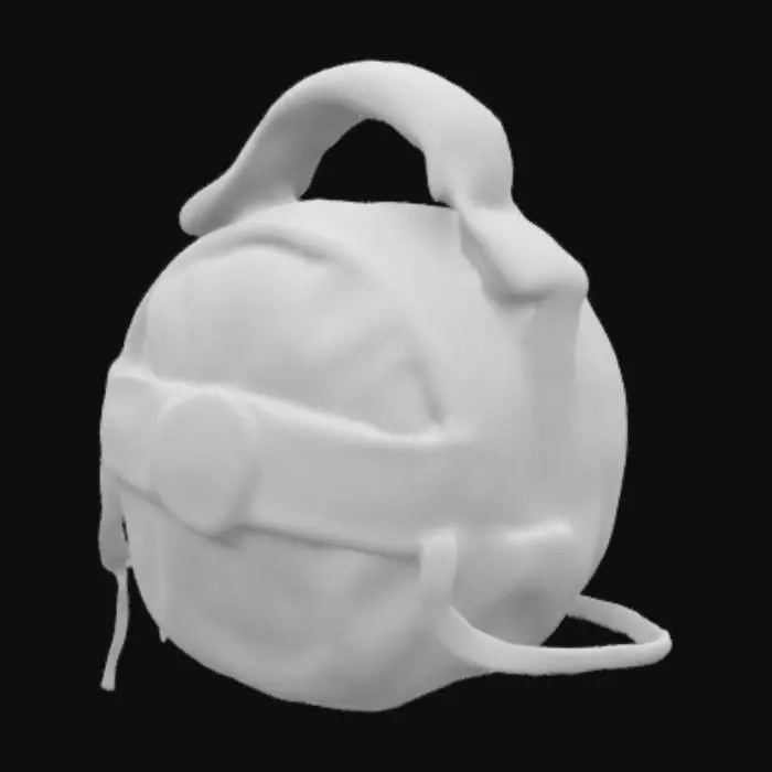 3D model for Pastel Knit Backpack