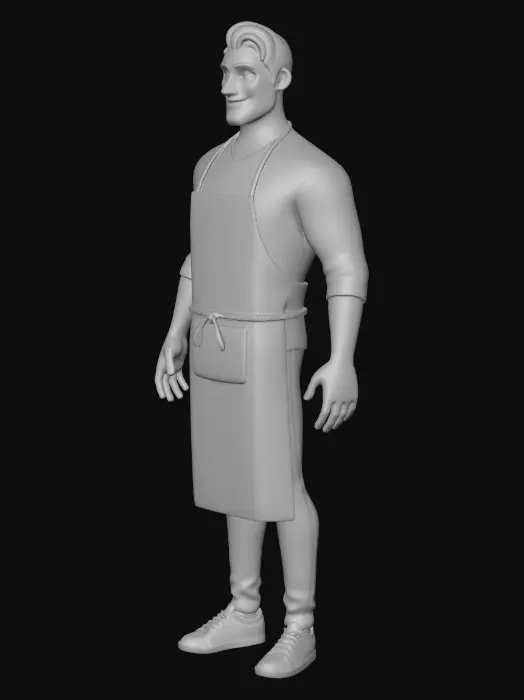 3D model for FluxCoffee Barista