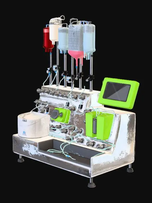 3D model for Medical Infusion Device Illustration