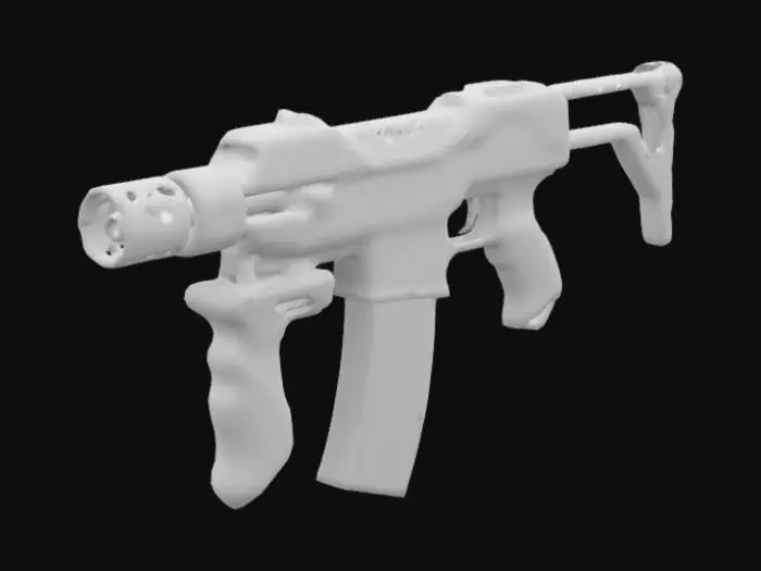 3D model for Nerf Blaster Gun