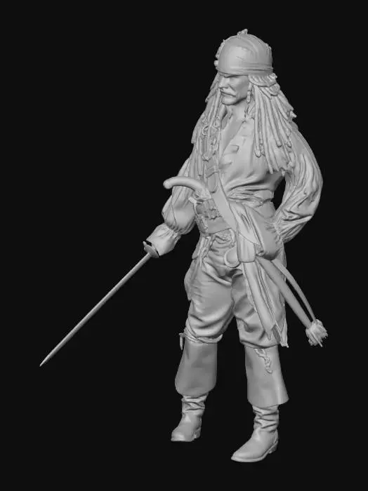 3D model for Pirate Icon