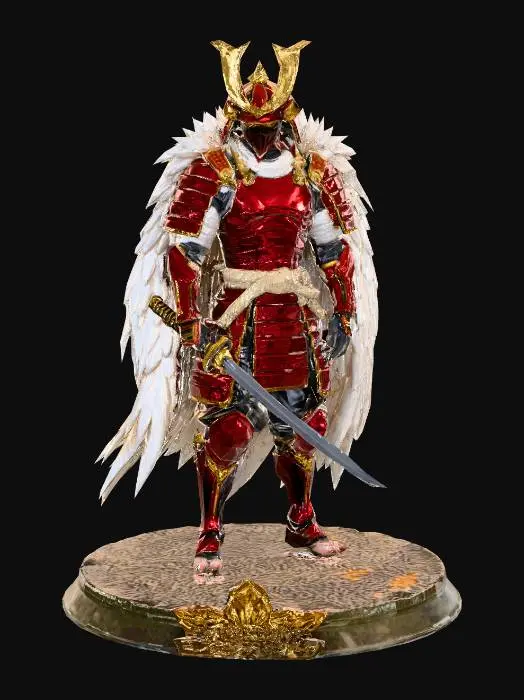 3D model for Samurai Warrior of the Sky