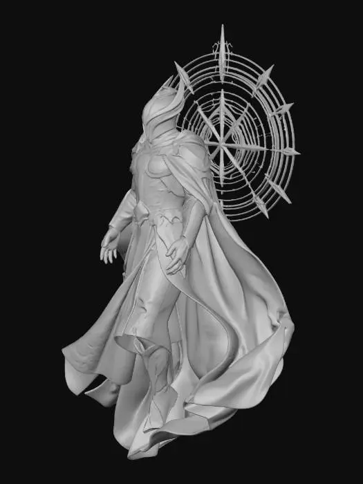 3D model for Ethereal Guardian