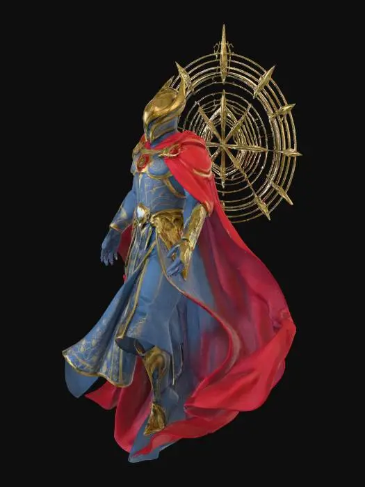 3D model for Ethereal Guardian