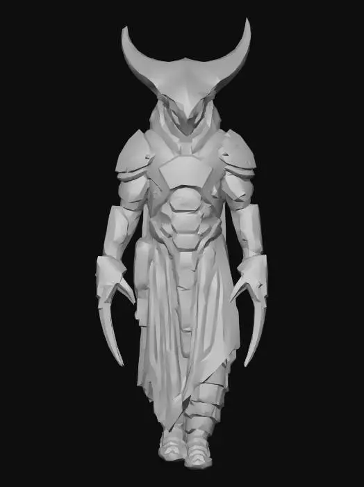 3D model for sand king