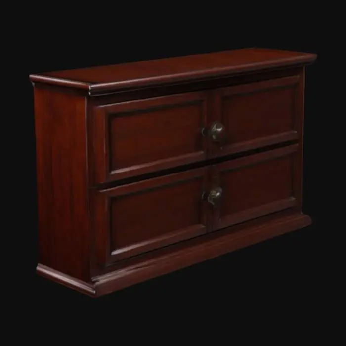3D model for mahogany drawer



