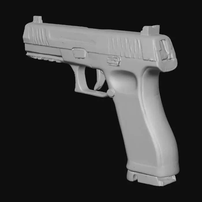 3D model for pistol