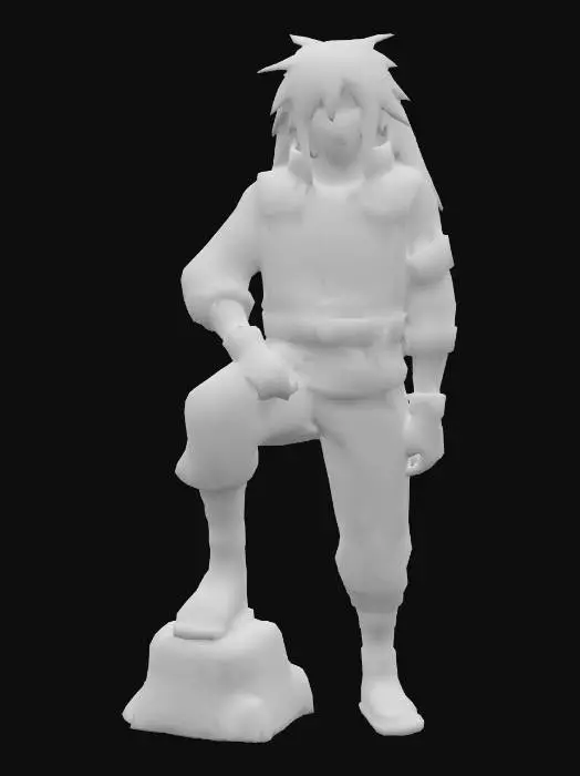 3D model for Darko Uchiha (Jonin)