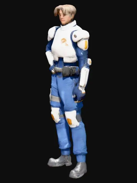 3D model for U.S.S. Leon S. Kennedy