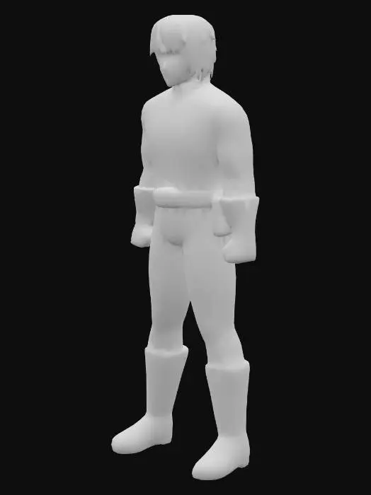 3D model for [OC] Darko (Power Ranger)