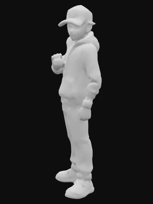 3D model for Trainer in Adidas Gear