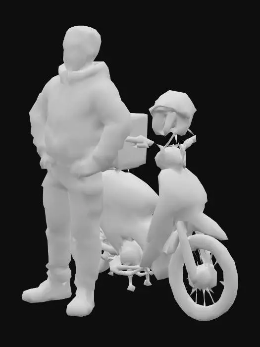 3D model for Delivery Standby