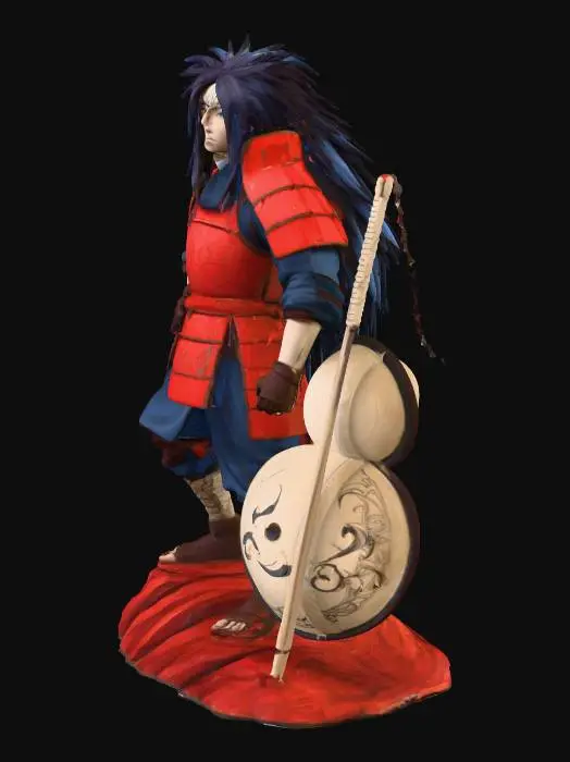 3D model for Warrior's Gaze