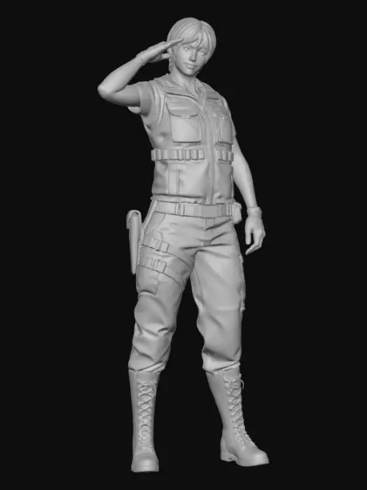 3D model for Rebecca Chambers (U.B.C.S.)