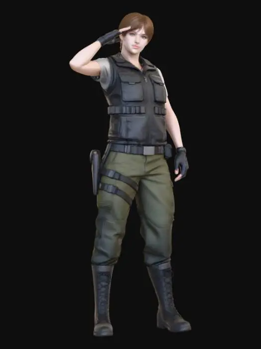 3D model for Rebecca Chambers (U.B.C.S.)