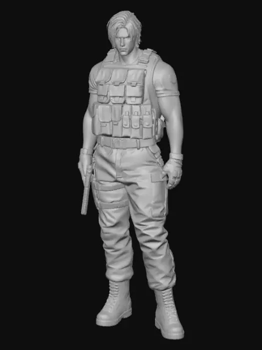 3D model for Leon Kennedy (U.B.C.S.) [Re9uiem]