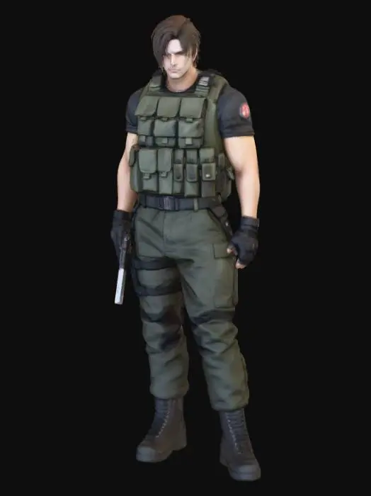 3D model for Leon Kennedy (U.B.C.S.) [Re9uiem]