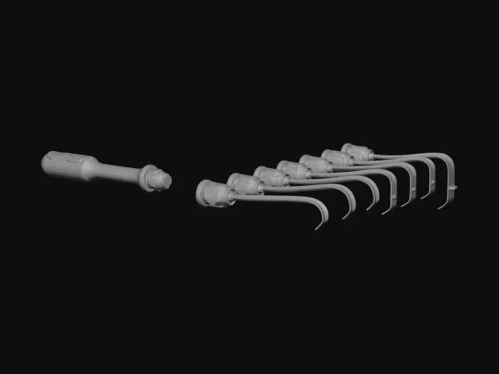 3D model for Medical Retractor