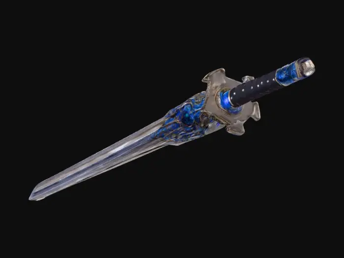 3D model for Azure Blade