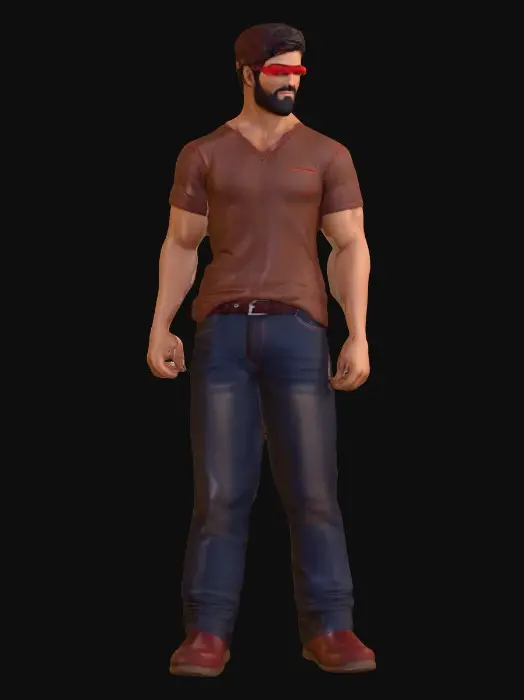 3D model for Inferno Glare