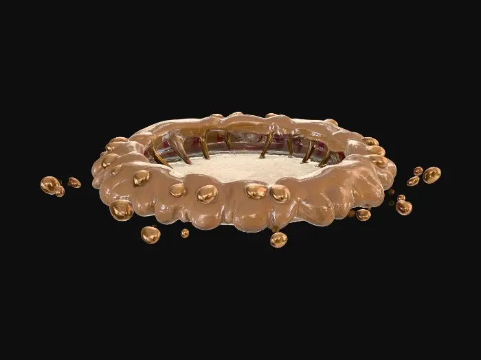 3D model for Mud Crater