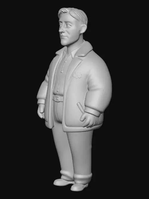3D model for Casual Executive