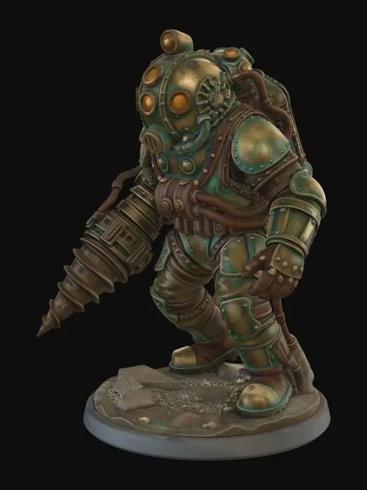 3D model for Abyssal Drill Diver