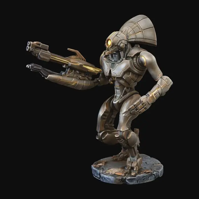 3D model for Bronze Sentinel