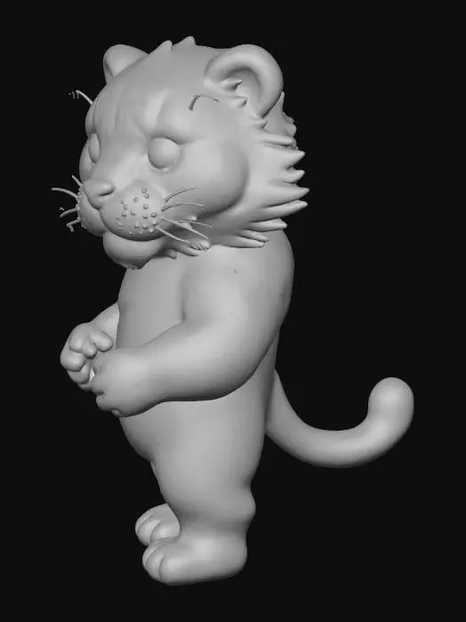 3D model for Tiger Cub Stance