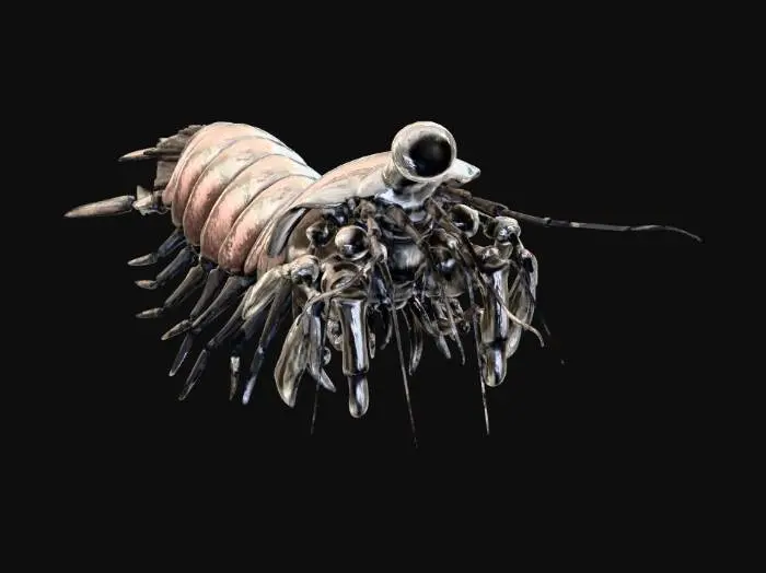 3D model for Mantis Shrimp Boxer