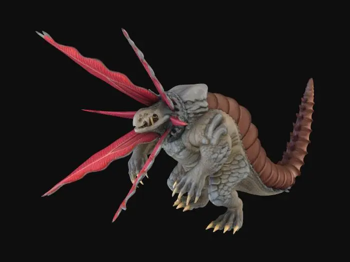 3D model for Ultra Kaiju Gabora (Shin Ultraman)