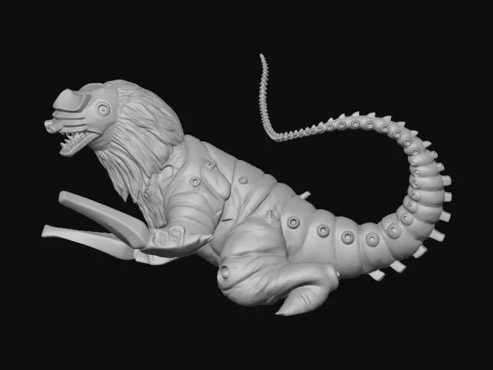 3D model for Ultra Kaiju Gabura
