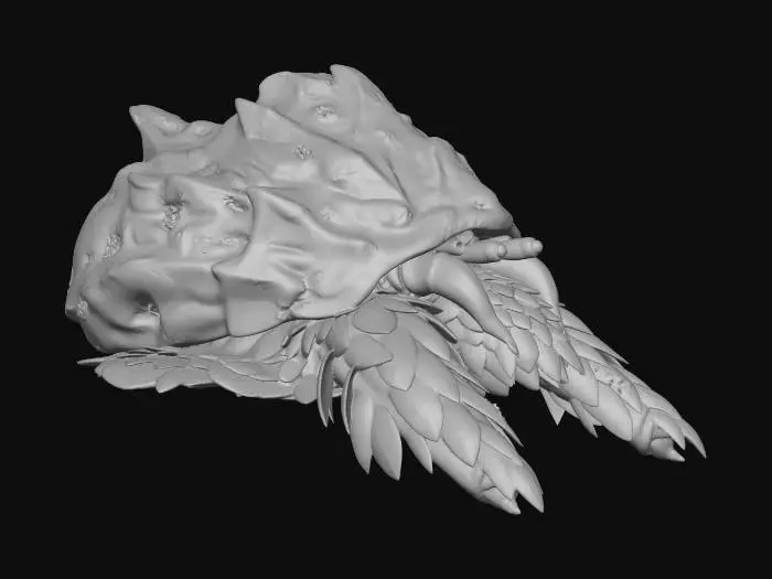 3D model for Ultra Kaiju Gastrobot