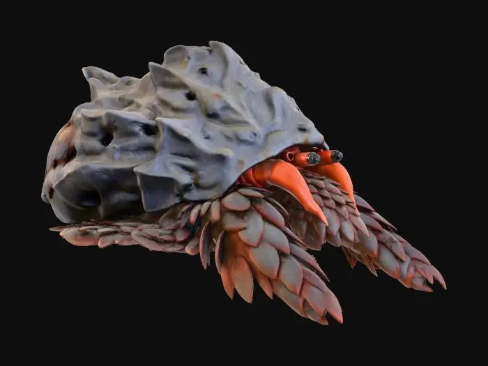 3D model for Ultra Kaiju Gastrobot