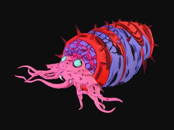 3D model for Ultra Kaiju Garbados