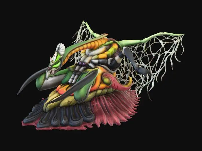 3D model for Ultra Kaiju Gesuglow