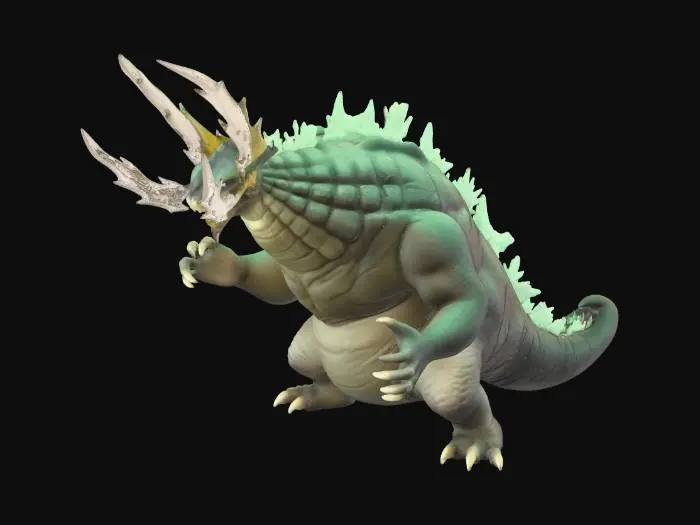 3D model for Ultra Kaiju Halilintar