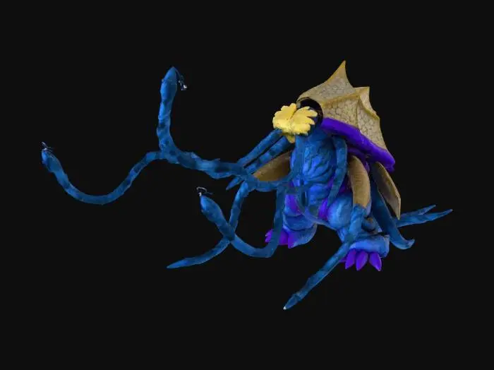 3D model for Ultra Kaiju Houlinga