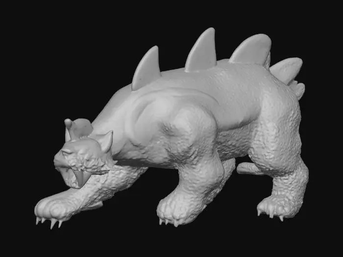 3D model for Ultra Kaiju Hell Cat
