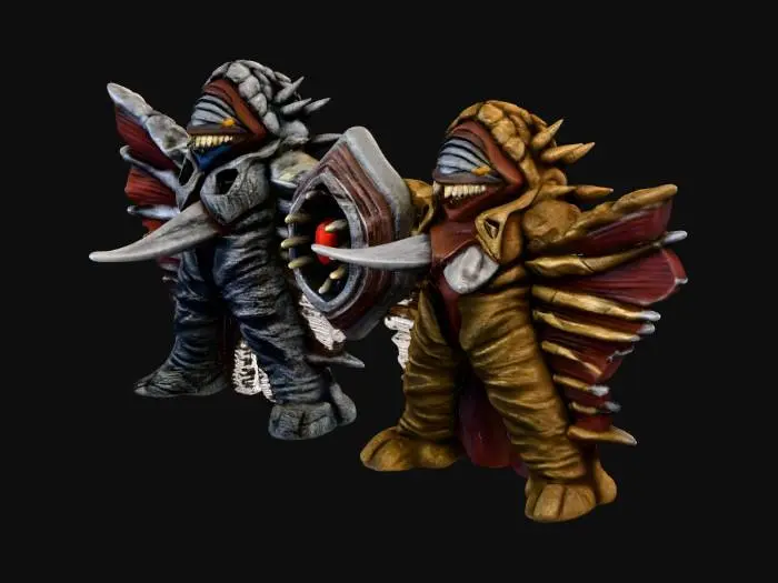 3D model for Ultra Kaiju Menjura